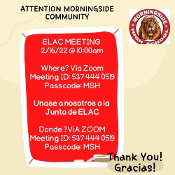 ELAC meeting 2.16.22
